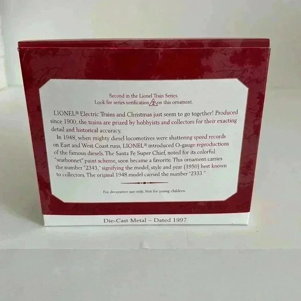 Hallmark Lionel Train Ornament - Picture 4 of 13